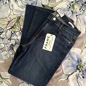 FRAME Le High Flared ankle jeans